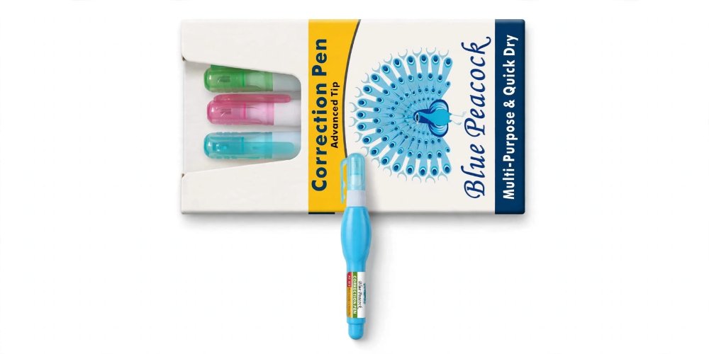 Correction pen whitener