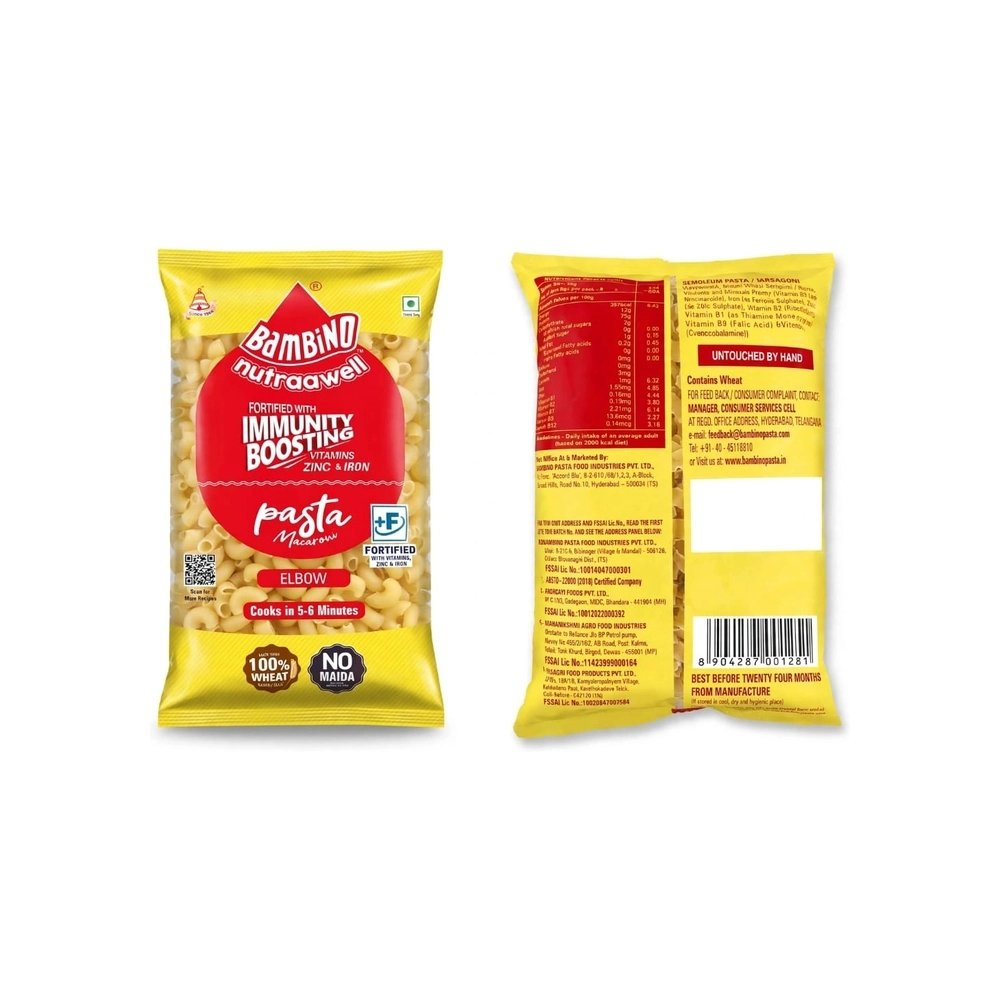 Bambino macaroni (pasta)