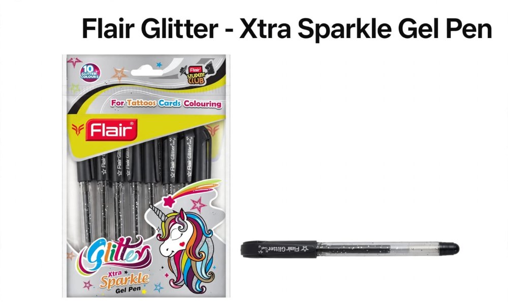 Flair glitter pen