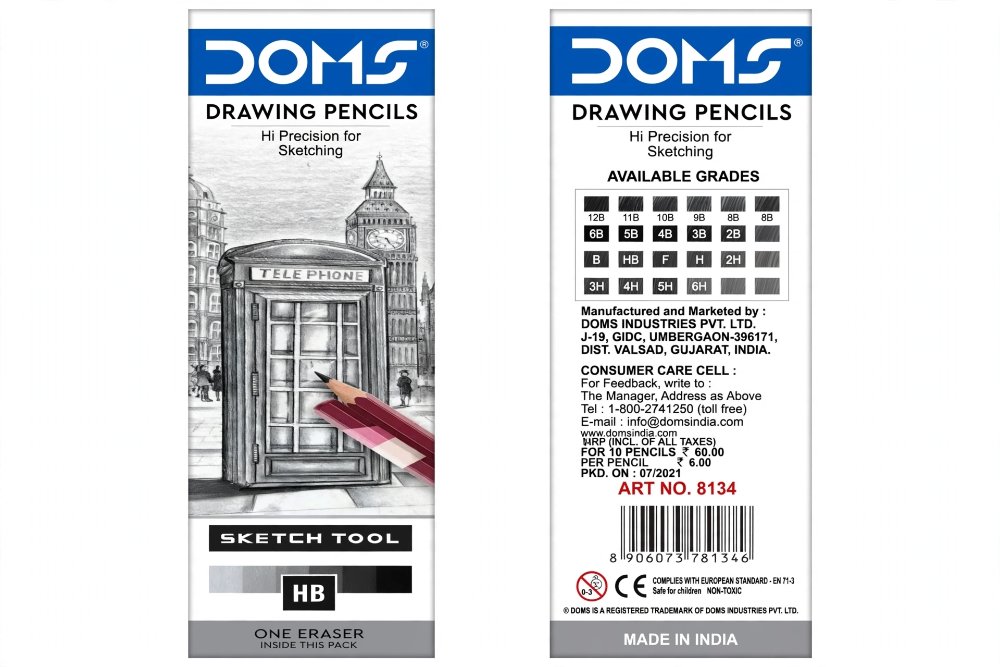 Doms drawing pencil
