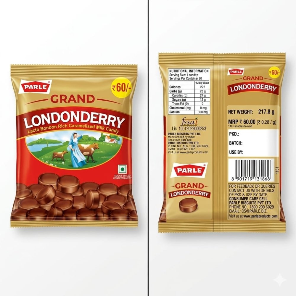 PARLE LONDONDERRY MILK CANDY