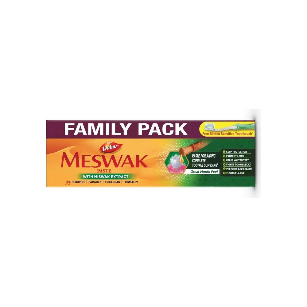 Dabur meswak paste family pack